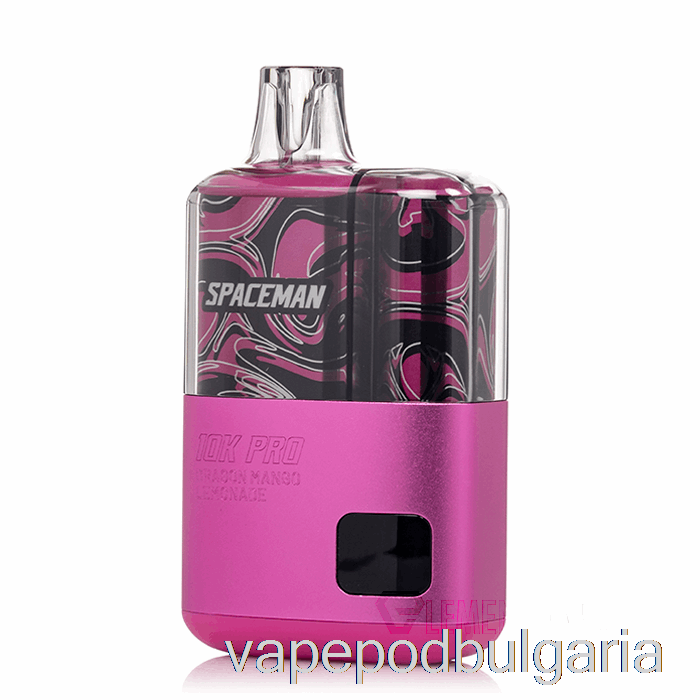 Vape 10000 Дръпки Spaceman 10k Pro Disposable Dragon Mango Lemonade